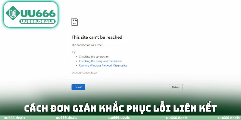 Cách đơn giản khắc phục lỗi liên kết