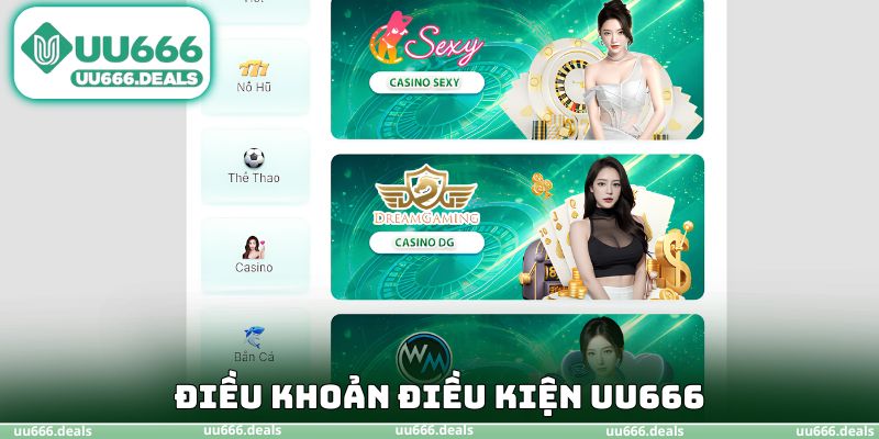 Điều khoản điều kiện UU666
