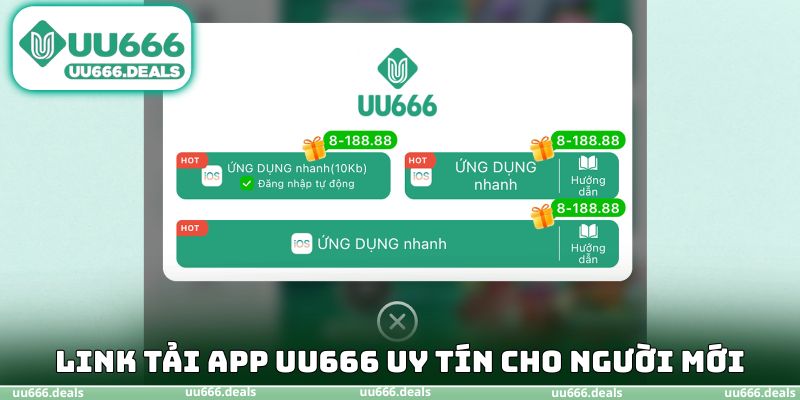 Link tải app UU666 uy tín cho người mới