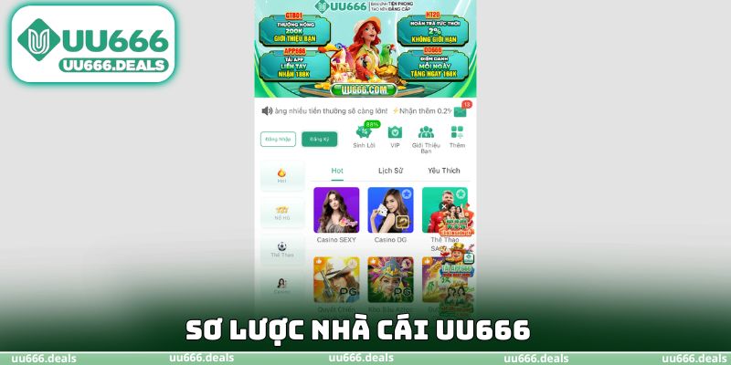 Sơ lược nhà cái UU666
