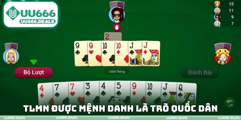 TLMN được mệnh danh là trò quốc dân