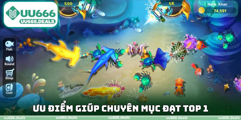 Ưu điểm giúp chuyên mục đạt top 1